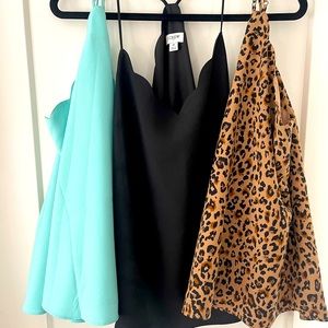 3 Scalloped JCrew dress tops..Never Worn!!!